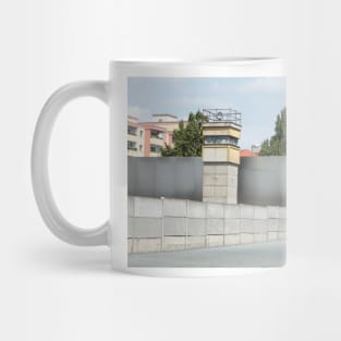 Former watchtower, Berlin Wall Memorial, Bernauer Strasse, Berlin Mug